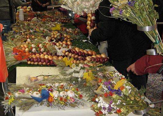 Zibelemärit, Zwiebelmarkt, луковая ярмарка в Берне, крупнейший фестиваль Берна, народный праздник Берна, праздники Швейцарии, ноябрь 2014, день святого Мартина