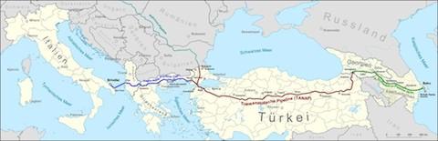 туркменский газ, зависимость ЕС от России