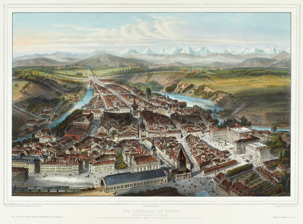 Берн в 1858