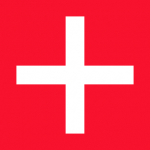 ранняя форма флага Швейцарии 1470 год