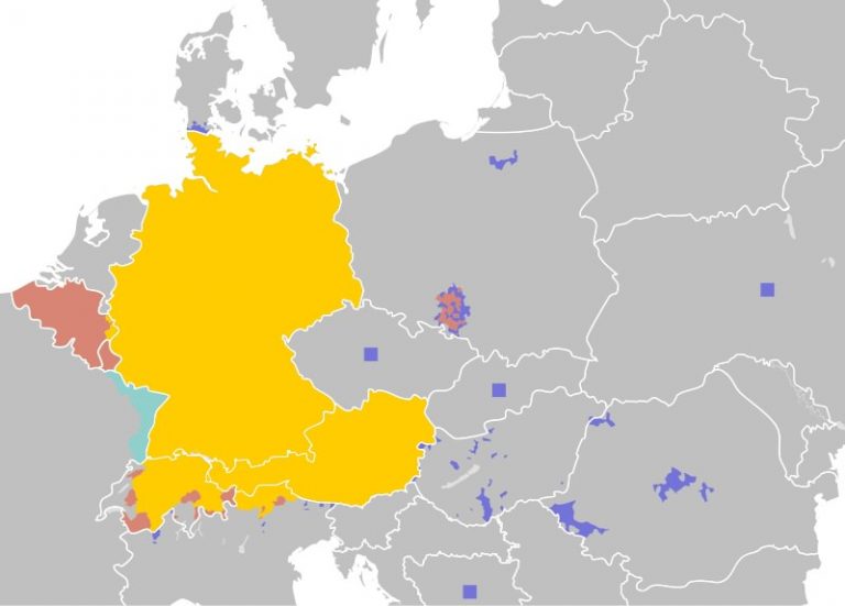 Карта швейцарии на немецком языке