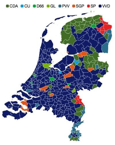 Итоги парламентских выборов в Нидерландах 15.3.2017