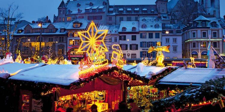 Рождественский рынок в Базеле
