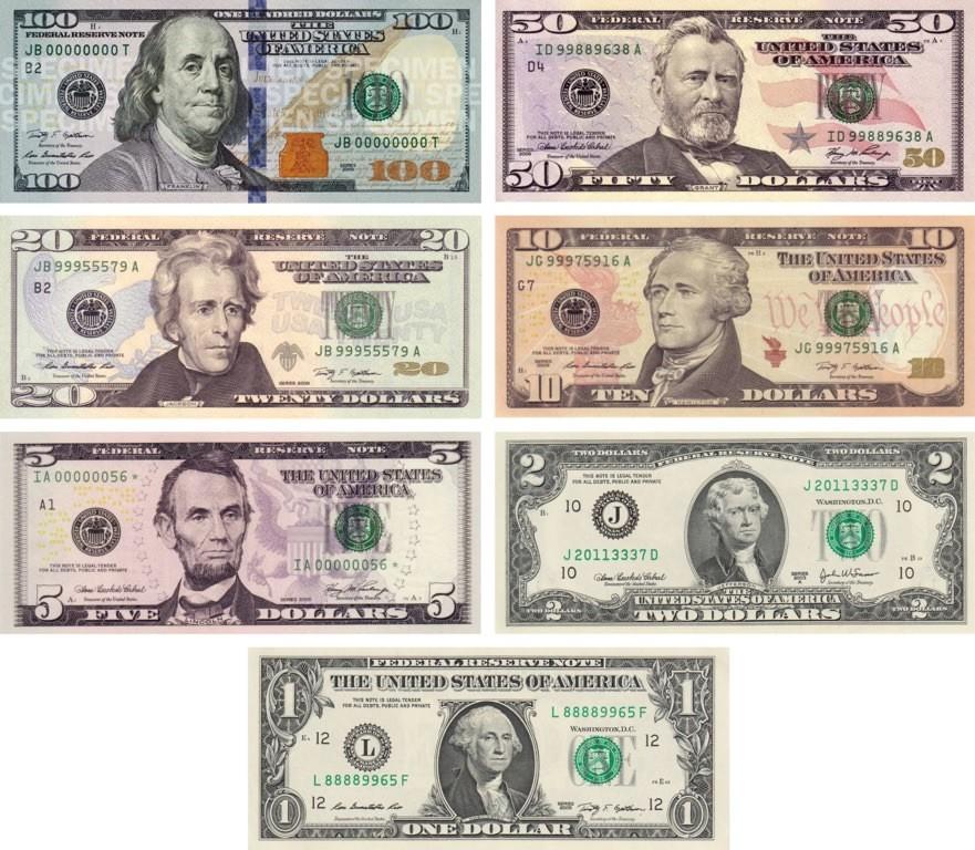 Доллары США