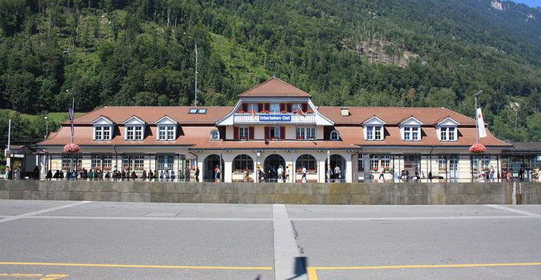 Вокзал Interlaken Ost