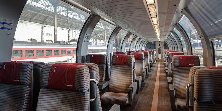 Швейцарские поезда 1 класс