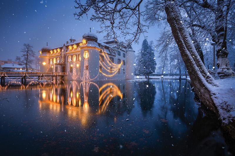 Замок Боттминген Рождество